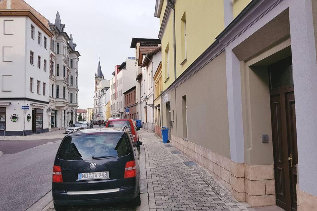 Ferienwohnung Mit Guter Anbindung Zur City & Natur Magdeburgo Exterior foto